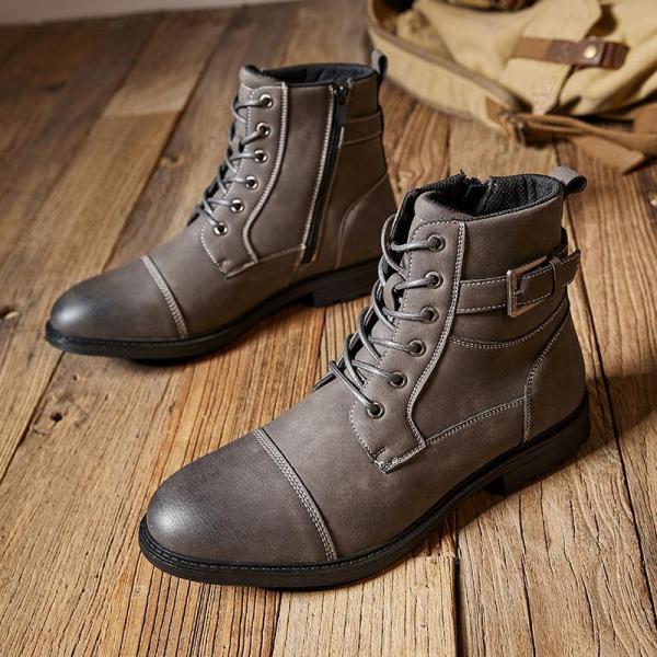 ブーツ メンズ 革 ワークブーツ レザーブーツ 皮 レザー シューズ
