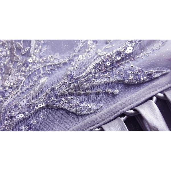 袖ありロングドレスナイトドレスパーディードレスウエディングドレスa