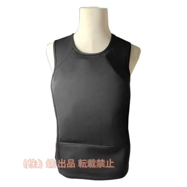 防弾チョッキ、隠された戦術的な安全保護服の刺し傷に強い、株式会社錦 個人の安全保護のため 黒 XL 防弾チョッキ、隠された戦術的な安全保護服の刺し傷に強い株式