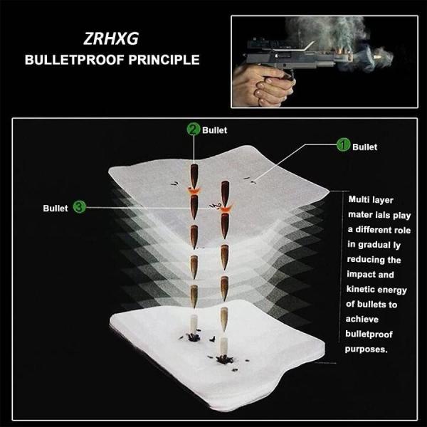 防弾チョッキ、隠された戦術的な安全保護服の刺し傷に強い株式