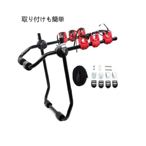 サイクルキャリア 自転車 リアキャリア ロードバイク 最大積み可 コンパクト 固定リアマウント株式会社錦 折りたたみ式_6