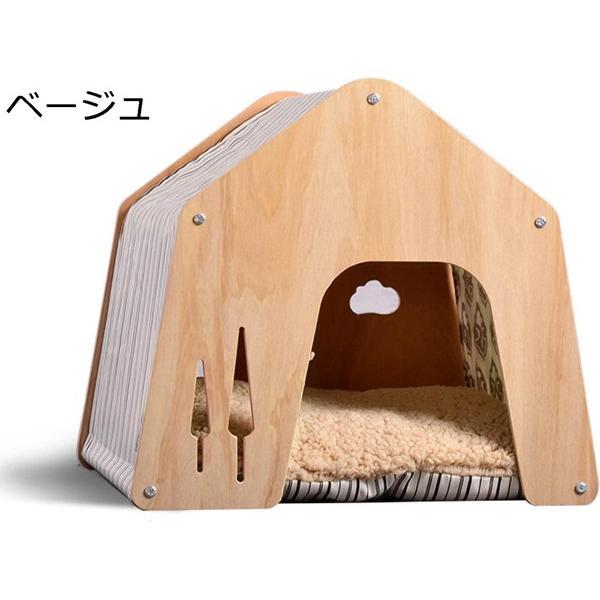 犬小屋 屋外用 中型犬 木製 小型屋外 犬舎 グレー 大型犬 小型犬 60*55 超小型犬 株式会社錦猫ハウス ペット犬の小屋 屋内 全天候型 防水_6