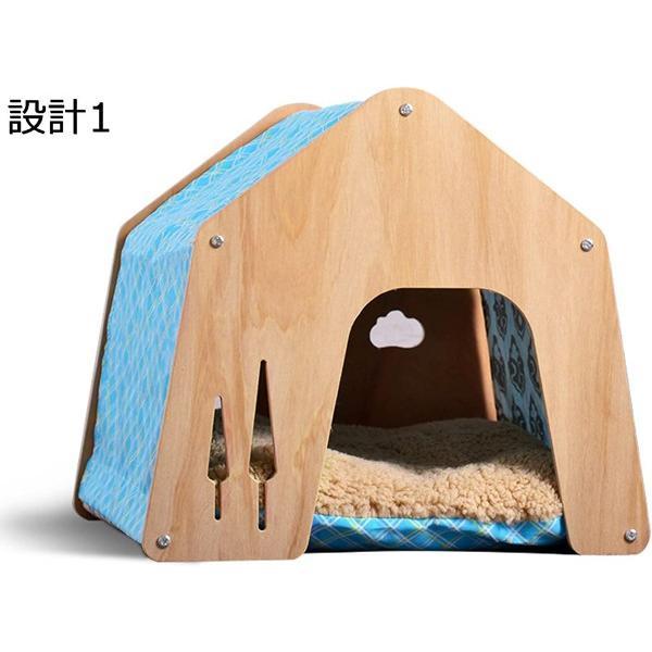 犬小屋 屋外用 中型犬 木製 小型屋外 犬舎 グレー 大型犬 小型犬 60*55 超小型犬 株式会社錦猫ハウス ペット犬の小屋 屋内 全天候型 防水_8
