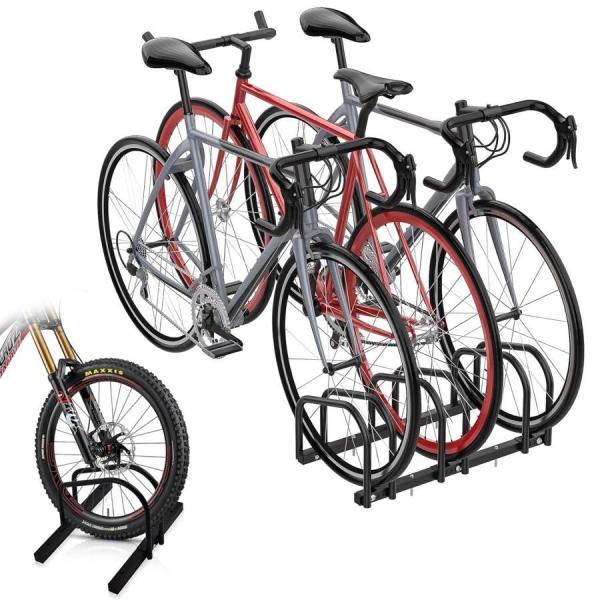 自転車スタンド倒れない3~6台置きサイクルスタンド自転車置き場屋外自転車ラックキックスタンド自動二輪縦置き掛置き株式会社錦駐輪スタンドバイクスタンド_5
