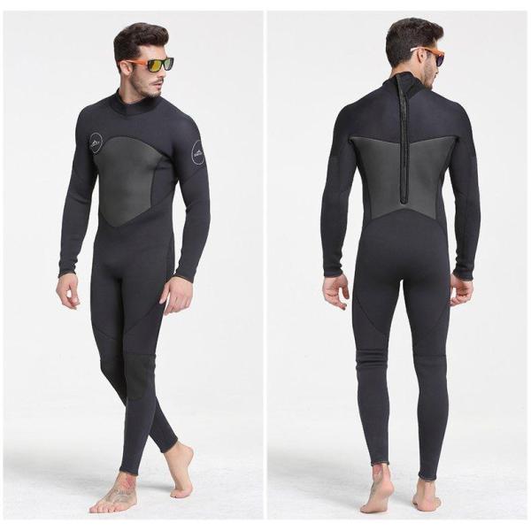 ウェットスーツ メンズダイビング フルスーツ サーフィン 株式会社錦バックジップ 1.5mm 3mm 5mm