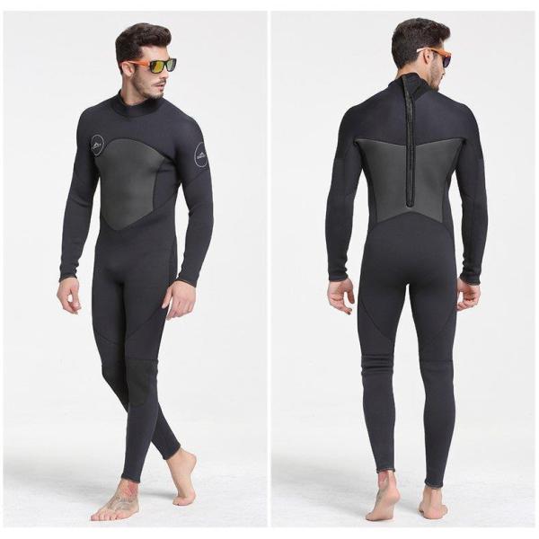 ウェットスーツ メンズダイビング フルスーツ サーフィン 株式会社錦バックジップ 1.5mm 3mm 5mm