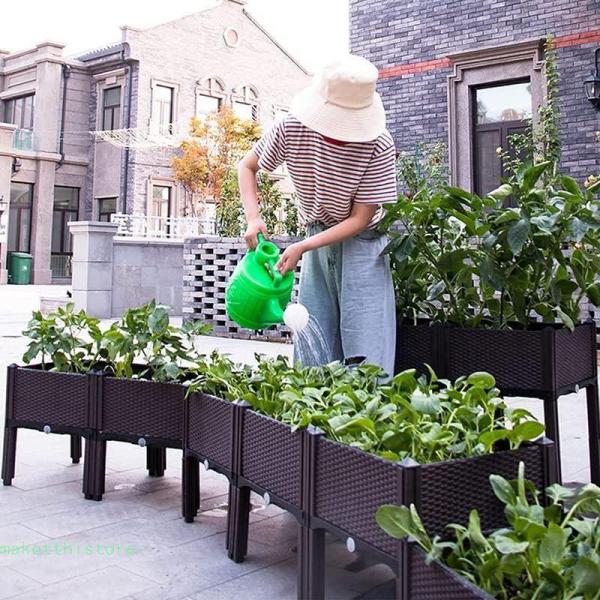 組立式ガーデンボックス屋内屋外の高架植栽ボックスプランターボックス