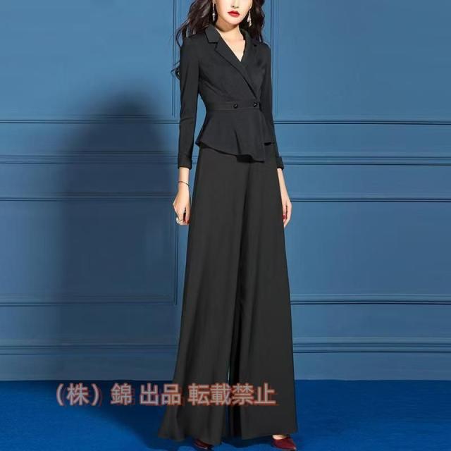 入学式 卒業式 40代 母 服装 パンツスーツ 結婚式 50代 女性 叔母 セレモニースーツ レディース 60代 パンツママスーツ株式会社錦 母親30代 入園式 卒園式 黒