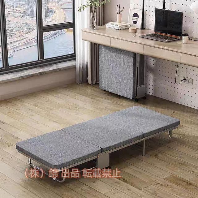 折りたたみベッド 折り畳みベッド シングル コンパクト 耐荷重120kg