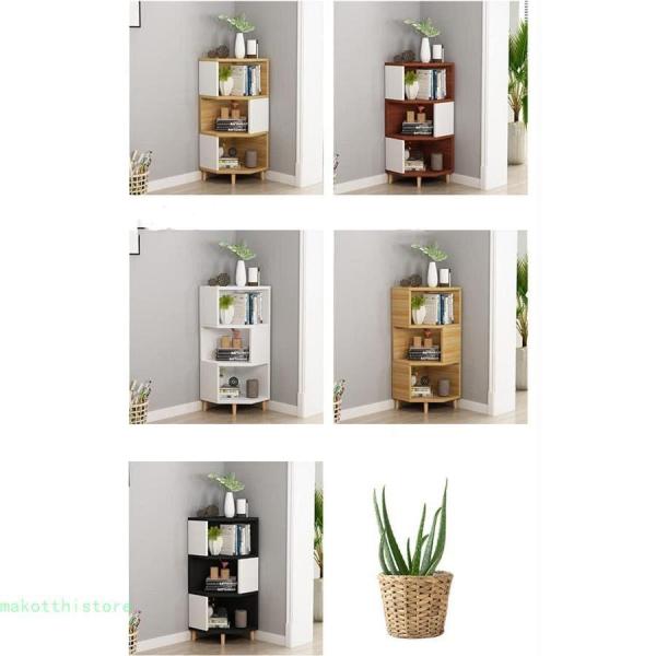 コーナーキャビネット三角形のコーナーシェルフコーナーラックカラー