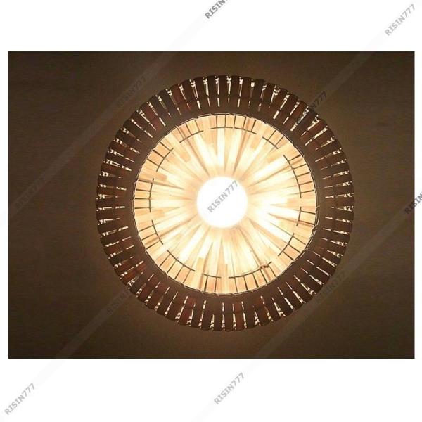 DIY ペンダントライト 北欧 LED対応 竹編み ボール型 レトロ アンティーク インテリア照明 錦ダイニング キッチン リビング 寝室 和室 おしゃれ 直付け 1灯_9