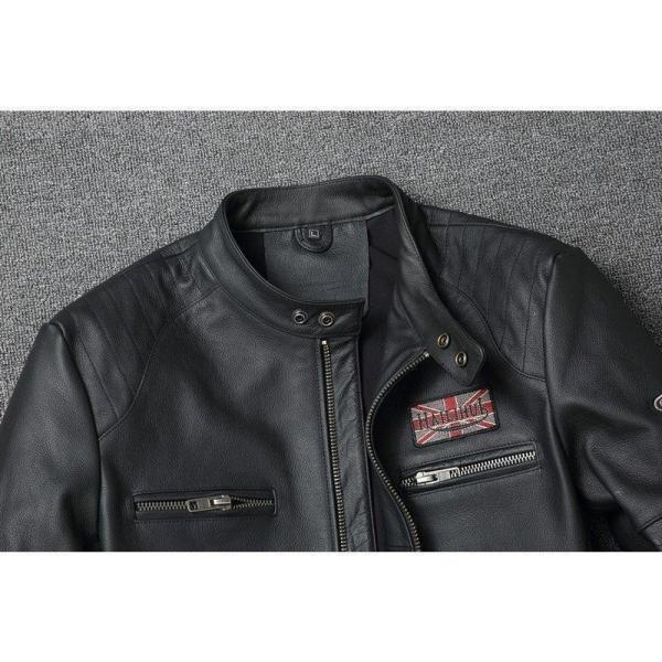 新品 本革 牛革 ライダースジャケット 本皮 レザージャケット ライダース 株式会社錦革ジャン レザー_6