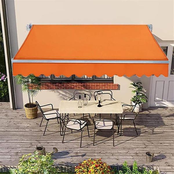 手動ひさしオーニングテント、防水およびUV伸縮式オーニングテント