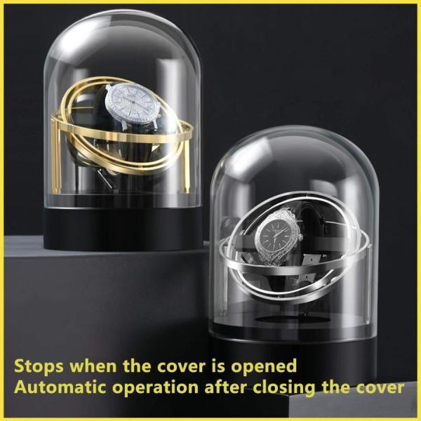 自動ウォッチワインダーシングルウォッチワインダーボックス 静かな