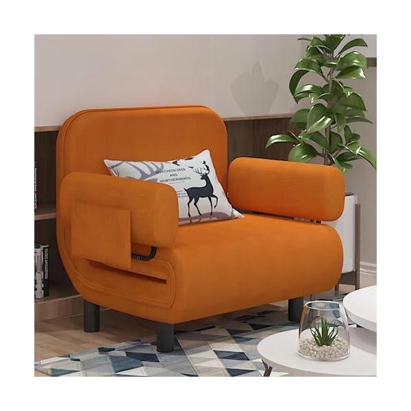 ソファーベッド 一人用 折り畳み多機能ソファベッドシングル 5