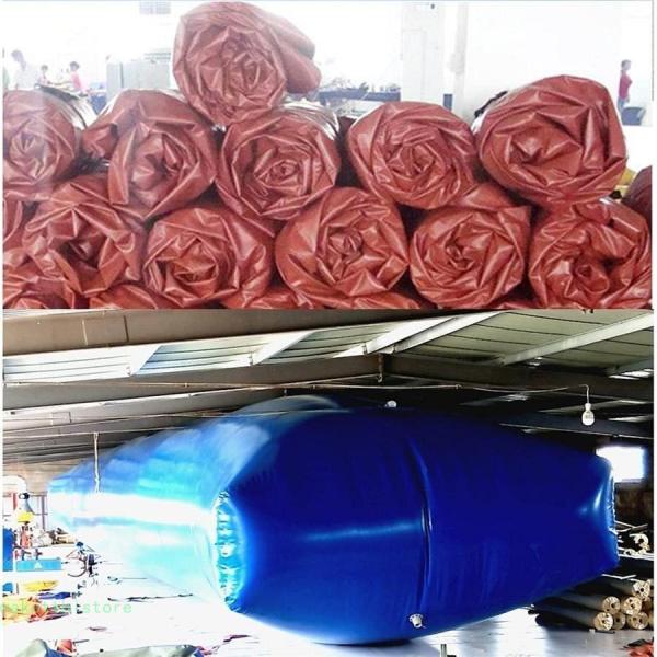 柔らかい水容器、 大容量 庭園 貯水袋 折りたたみ式 0.9mm PVC 輸送 車両の水タンク、 ために アウトドア 建物の水 水やり 、13サイズ