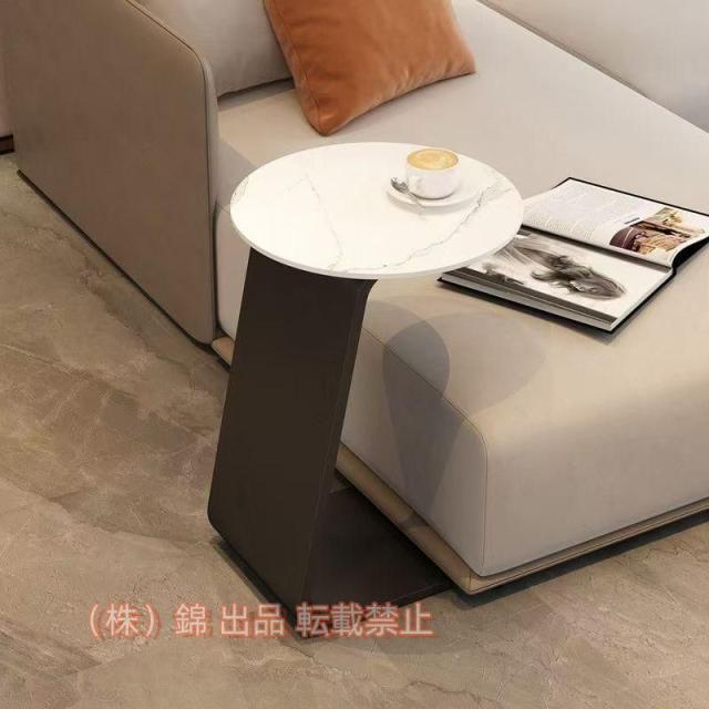 リビングテーブルラウンドコーヒーテーブル?Cタイプモダンサイドテーブルリビングルーム小型ベッドサイドテーブルソファエンドテーブル錦リビングルーム寝