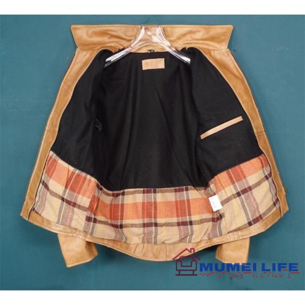 特売！品質保証☆1.2mm カウハイド 復刻40's カーコート レザージャケット ブレーキマン 株式会社錦スイッチヤード オイルレザー 牛革