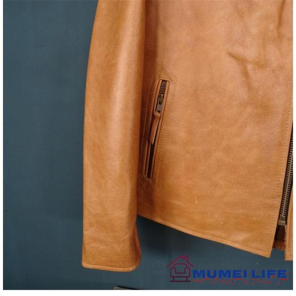 特売！品質保証☆1.2mm カウハイド 復刻40's カーコート レザージャケット ブレーキマン 株式会社錦スイッチヤード オイルレザー 牛革