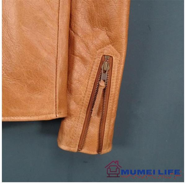 特売！品質保証☆1.2mm カウハイド 復刻40's カーコート レザージャケット ブレーキマン 株式会社錦スイッチヤード オイルレザー 牛革