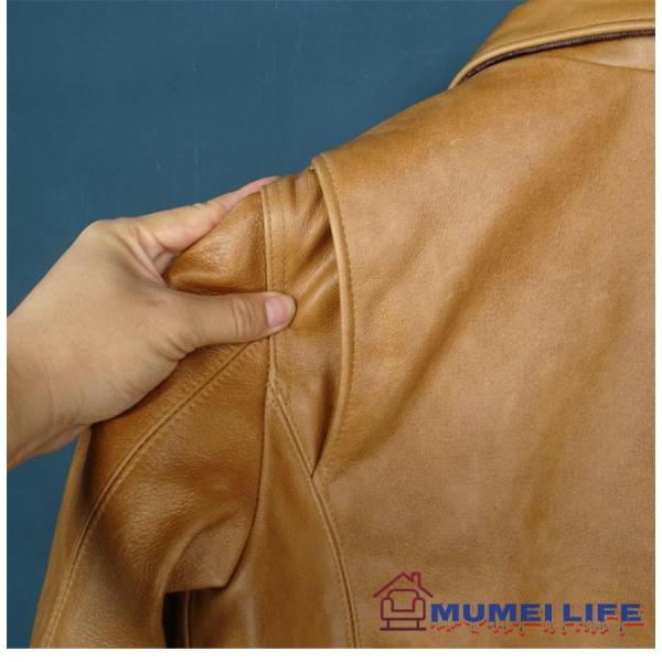 特売！品質保証☆1.2mm カウハイド 復刻40's カーコート レザージャケット ブレーキマン 株式会社錦スイッチヤード オイルレザー 牛革