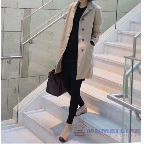 ステンカラーコート　防寒　暖かい　トレンチコート　長袖　ベージュ　通勤通学　お出かけ　ハーフコート株式会社錦　お出かけ女子会20代30代40代50代60代 ステンカラーコート 防寒 暖かい トレンチコート 長袖 ベージュ 通勤