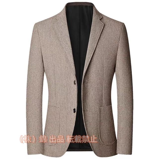 テーラードジャケット ビジネスジャケット スーツジャケット 2ツボタン ジャケット ブレザー メンズ カジュアル 株式会社錦 通勤