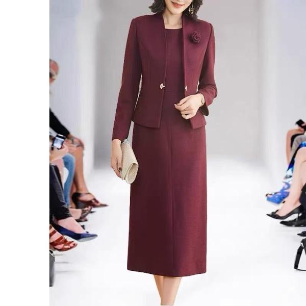 セットアップ ワンピーススーツ アンサンブル ジャケット 結婚式