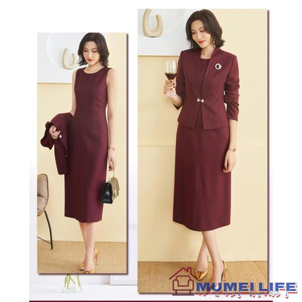 セットアップ ワンピーススーツ アンサンブル ジャケット 結婚式