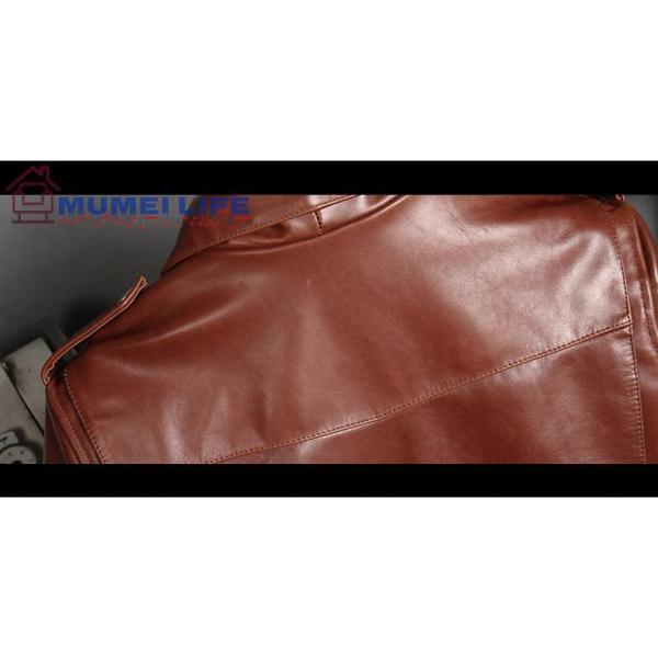 24タイプ ダブルライダース レザージャケット ブラウン株式会社錦