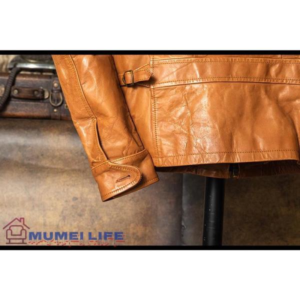 高級感満載！カウハイド 復刻40's アビエイタースタイル レザー