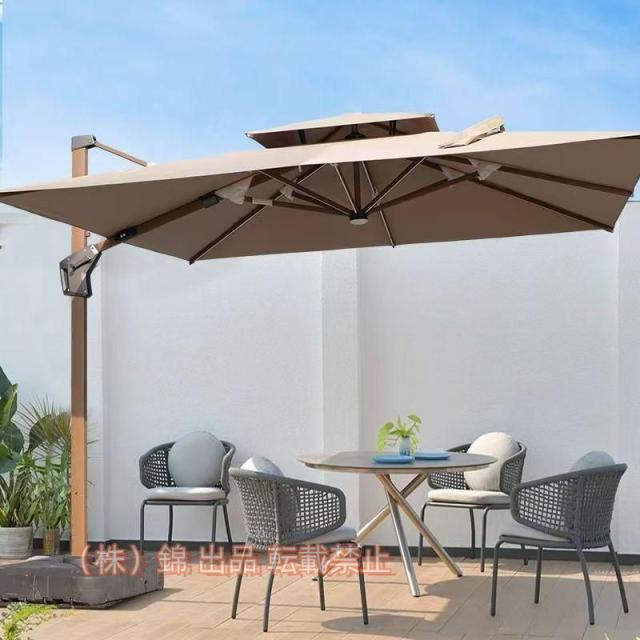 300cm UVカット 撥水 角度調整 モダン おしゃれ ガーデンパラソルセット株式会社錦 庭?屋外 300cm UVカット 撥水 角度調整 株式会社錦 モダン おしゃれ ガーデン