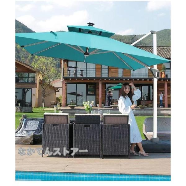 300cm UVカット 撥水 角度調整 株式会社錦 モダン おしゃれ ガーデン