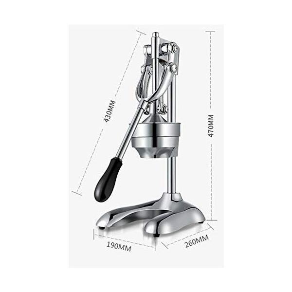 手動式ジューサー 手しぼり器 304#ステンレス製 ハンドジューサー