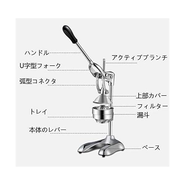 手動式ジューサー 手しぼり器 304#ステンレス製 ハンドジューサー 柔らかい果物用 株式会社錦家庭用 業務用 手動式ジューサー 手しぼり器 304#ステンレス製 ハンドジューサー