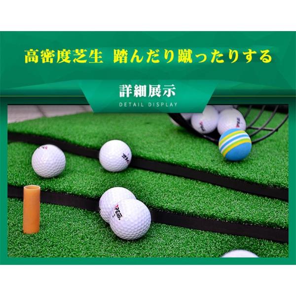 ゴルフ練習マット 150×150cm 練習用 大型 ゴルフマット スイング練習 アプローチ ゴルフ 練習 マット 株式会社錦 芝 ゴルフ用品 スイング 　単品_15