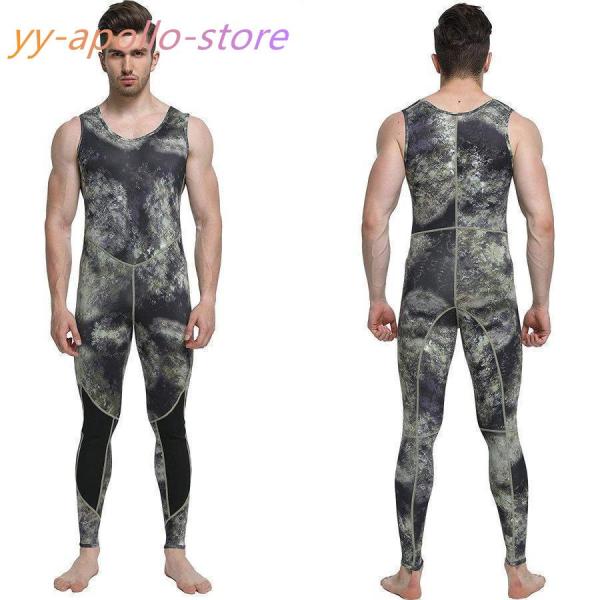 ウェットスーツ メンズ 3mm 5mm スピアフィッシング ツーピース 素潜り