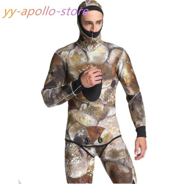 ウェットスーツ メンズ 3mm 5mm スピアフィッシング ツーピース 素潜り