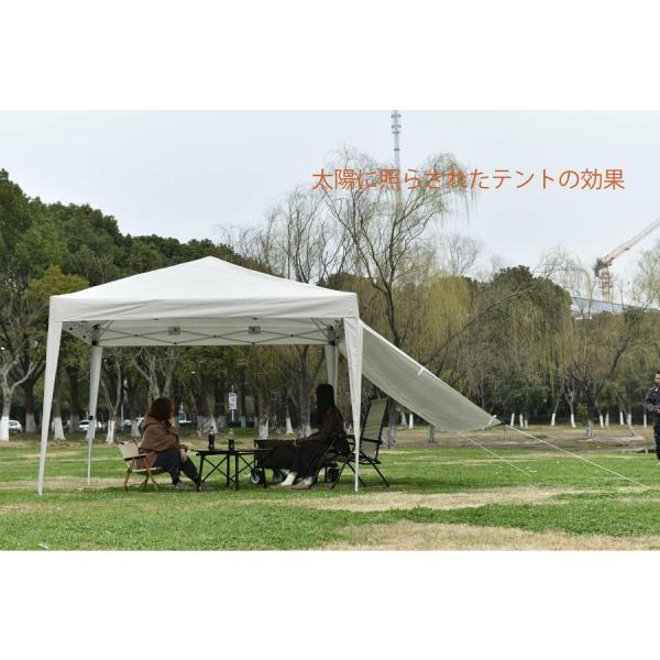 キャノピー テント 大型 タープテント ワンタッチ 3x3m 簡易テント