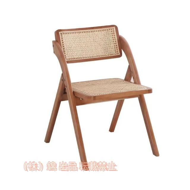 ダイニングチェア椅子籐編み木製イスリビングチェアチェアラタンチェア