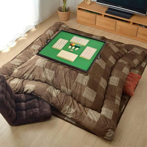 麻雀デスクトップ麻雀卓パネル正方形折り畳みこたつ天板木製座卓