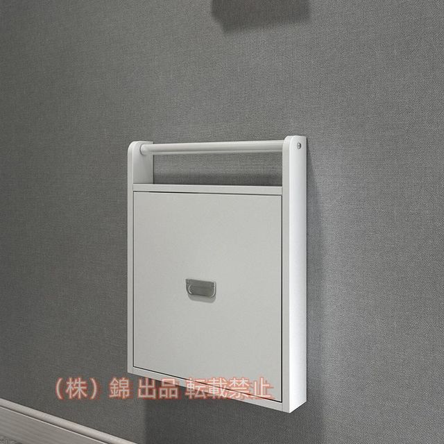 折りたたみ 玄関ベンチ玄関椅子目に見えない玄関用ハンギングスツール腰掛け玄関用折りたたみ椅子 株式会社錦 廊下椅子壁に取り付けスツール コンパクト省スペ