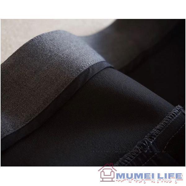 大人ボックスプリーツスカート グレー ひざ下丈 ミモレ丈 タイト