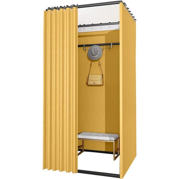 更衣室 取り外し可能なフィッティングルームシェーディングカーテン