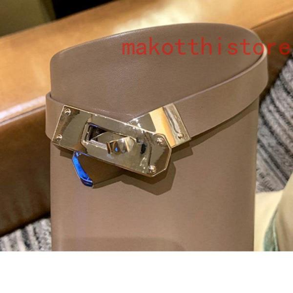 ロングブーツレディースジョッキー本革調高筒靴ロングバレルベルト飾り