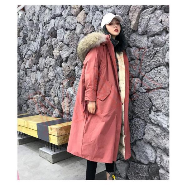 ダウンコート レディース グースダウン ファーフード ダウンジャケット ロング 超ロング アウター コート 毛皮 ファー 株式会社錦 膝下 秋冬 防寒 防風 ダウンコート レディース グースダウン ファーフード ダウンジャケット