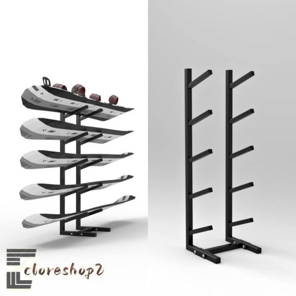 スケートボードラック、スケートボードフロアスタンド、スノーボード