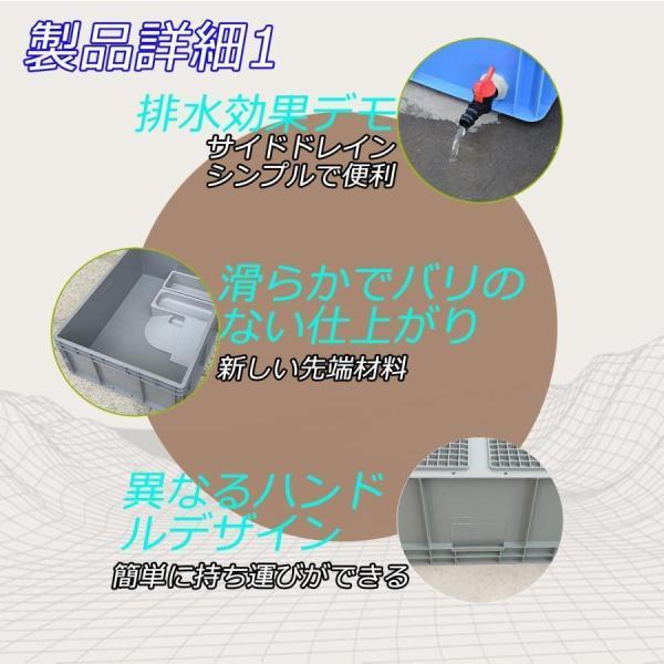 タートルタンク 亀 水槽 大型 プラスチック カメ用水槽 飼育ケース ケージ ボックス 大きい ボックス カメ槽株式会社錦 排水孔 ペット用品 爬虫類