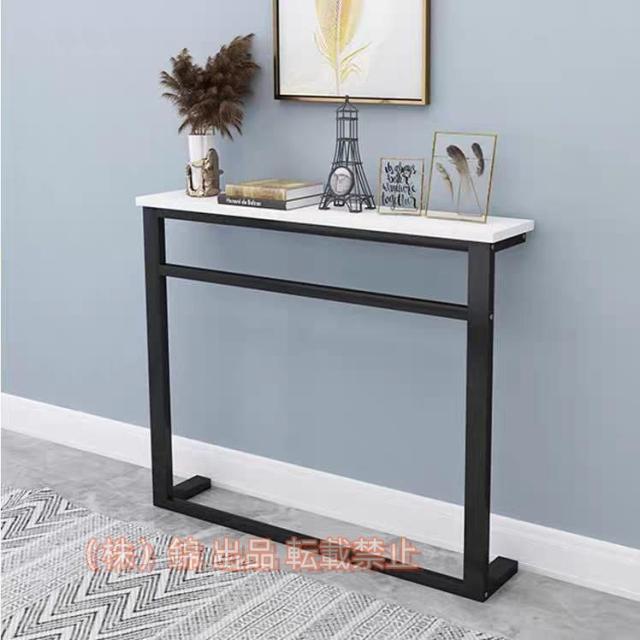 コンソールテーブル サイドテーブル カウンターテーブル ナチュラル スリム おしゃれ 玄関テーブル ソファーサイドテーブル 株式会社錦細長いテーブル玄関収納