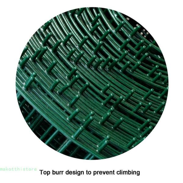 金網フェンス、グリーン 6CM メッシュサイズ 2.0mm グガーデンワイヤーネット、 家禽や小動物の飼育、鳥の防除株式会社錦庭の柵な グリーン 1.2x30m